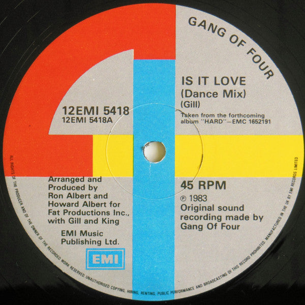Gang Of Four - Is It Love (Extended Dance Mix)