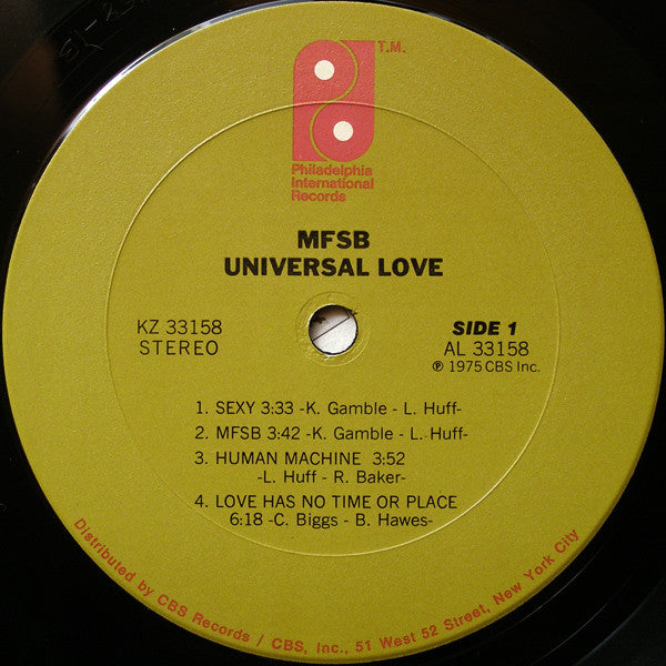 MFSB - Universal Love