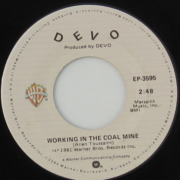 Devo - Working In The Coal Mine