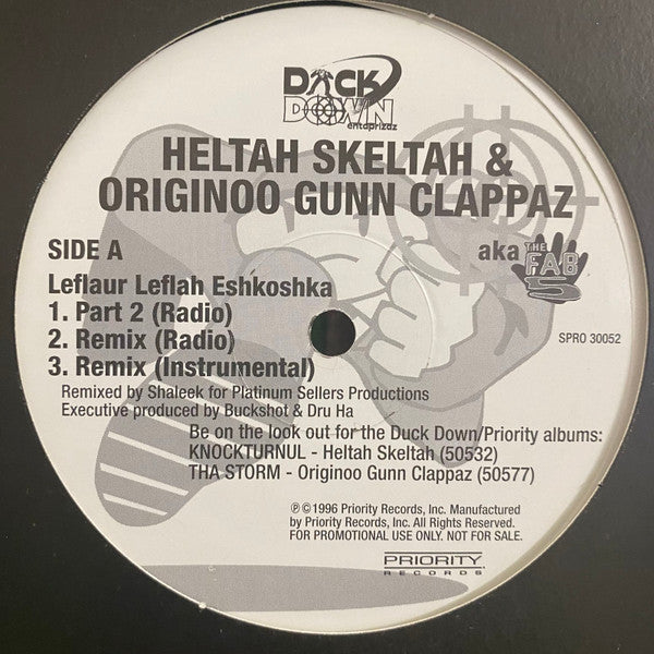 Heltah Skeltah - Leflaur Leflah Eshkoshka / Lettha Brainz Blo