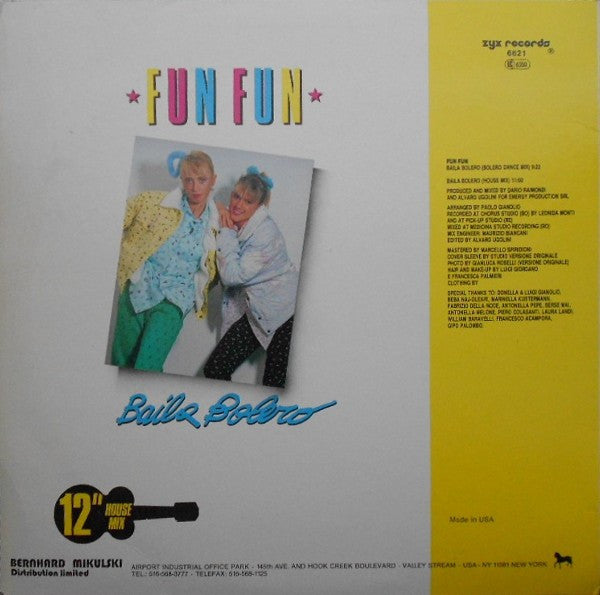 Fun Fun - Baila Bolero