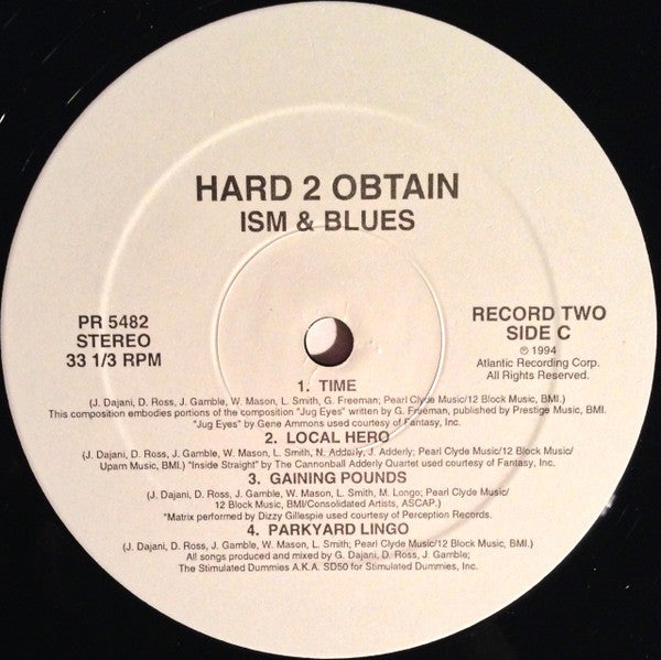 Hard 2 Obtain - Ism & Blues