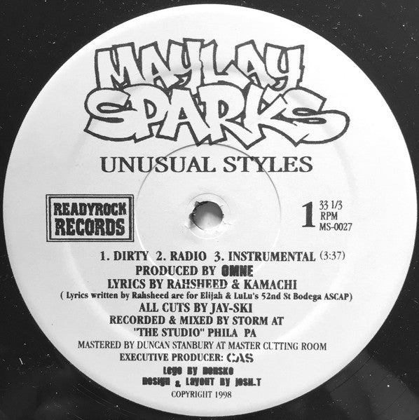 Maylay Sparks - Unusual Styles / I Mani