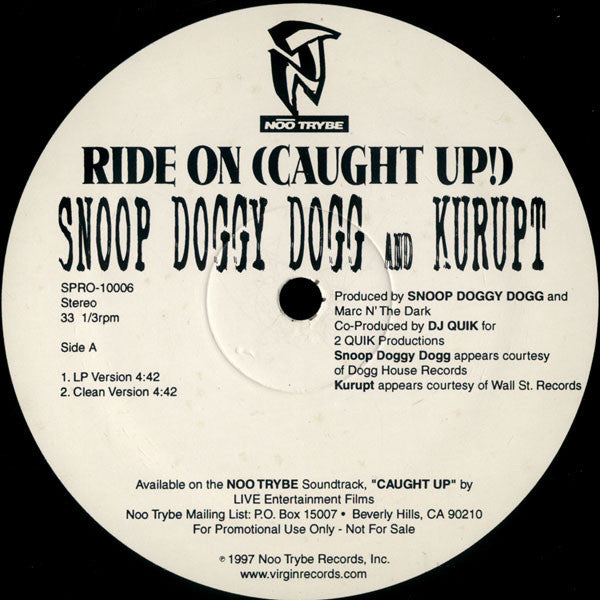 Snoop Dogg - Ride On (Caught Up)
