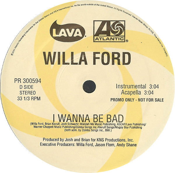 Willa Ford - I Wanna Be Bad