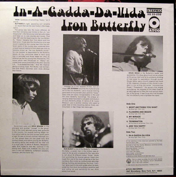 Iron Butterfly - In-A-Gadda-Da-Vida