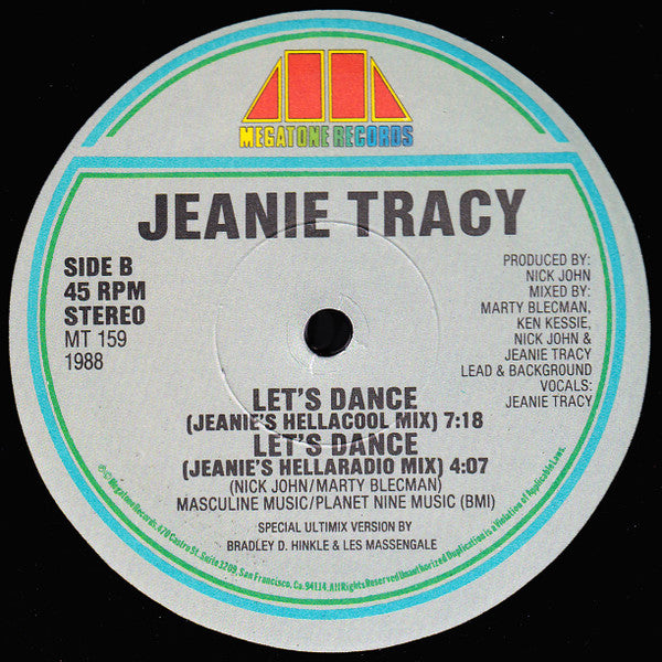 Jeanie Tracy - Let's Dance