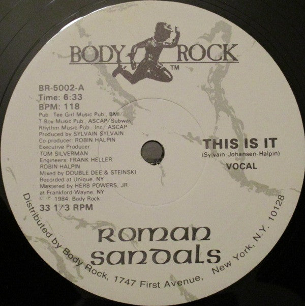 Roman Sandals - This Is It