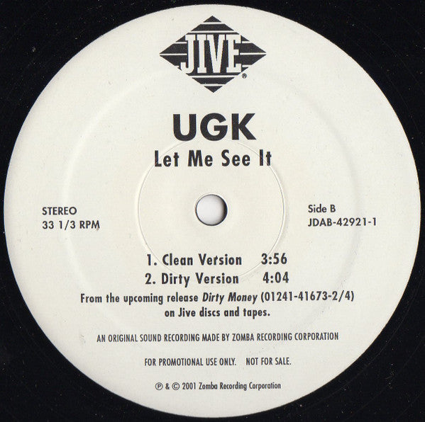 UGK - Let Me See It