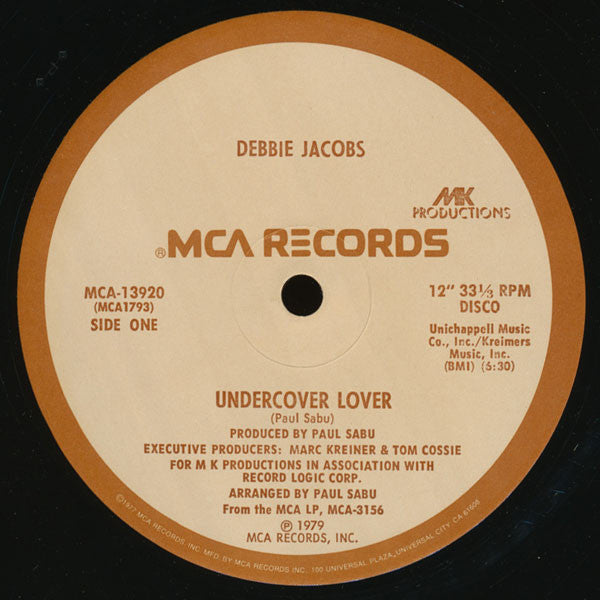 Debbie Jacobs - Undercover Lover