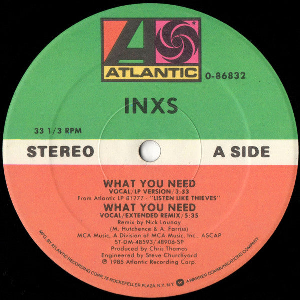 INXS - What You Need (Extended Mix)
