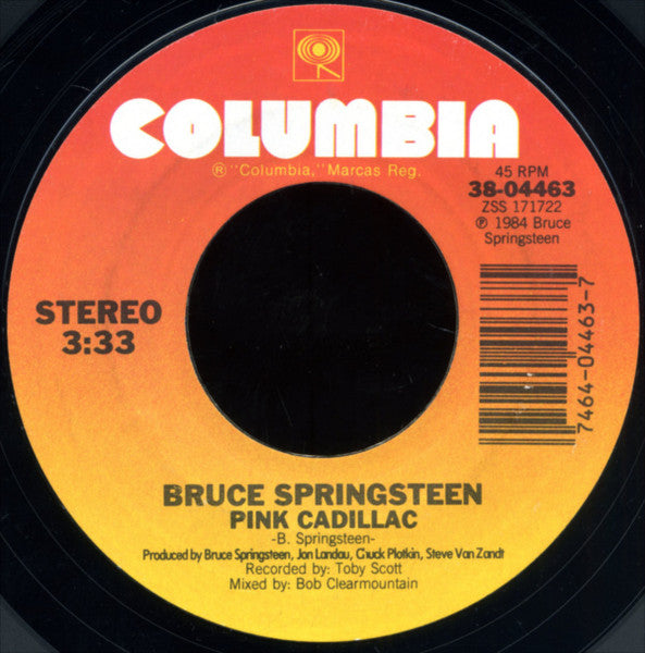 Bruce Springsteen - Dancing In The Dark / Pink Cadillac