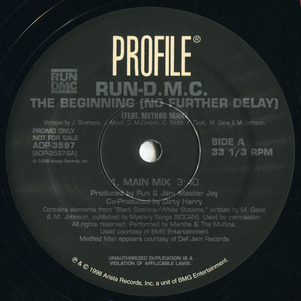 Run-DMC - The Beginning (No Further Delay)