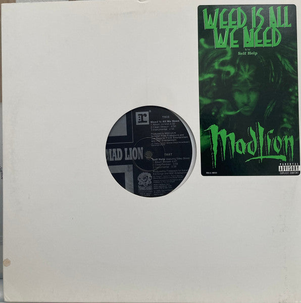 Mad Lion - Weed Is All We Need / Self Help