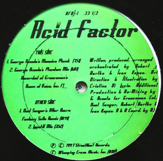 Acid Factor - The Acid Rain Storm Remixes