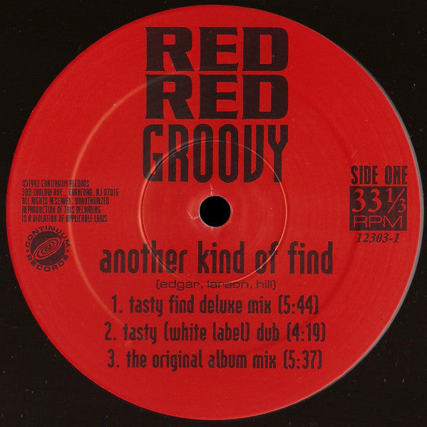 Red Red Groovy - Another Kind Of Find