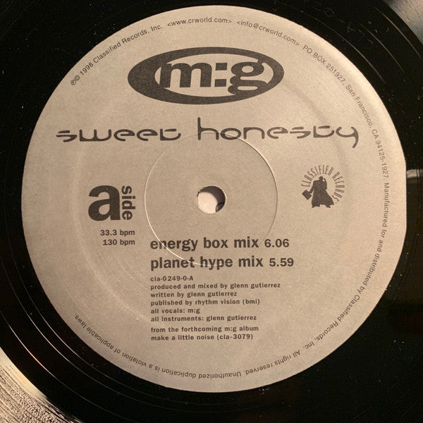 M:G - Sweet Honesty