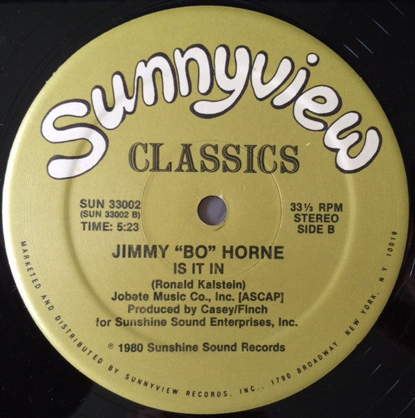 Jimmy "Bo" Horne - Spank / Is It In
