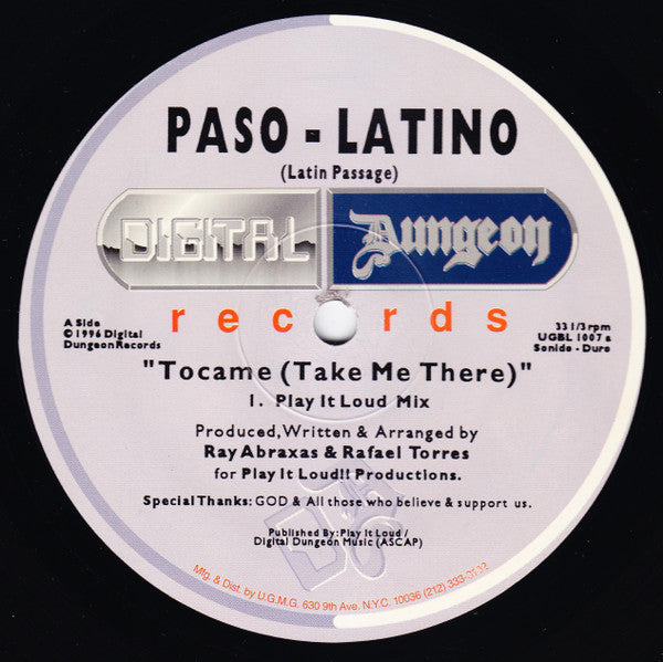 Paso-Latino - Tocame (Take Me There)