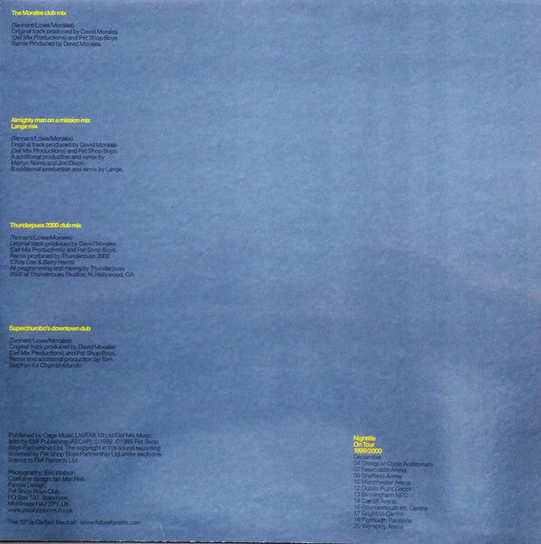 Pet Shop Boys - NYC Boy (Re-mixes)