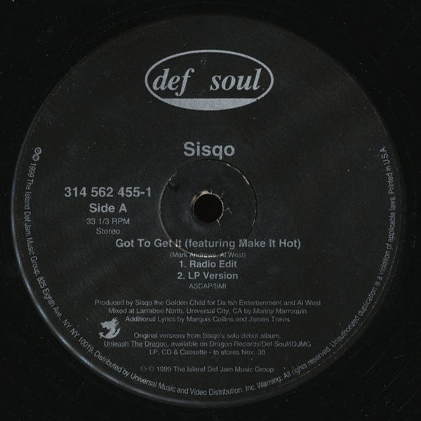 Sisqo - Got To Get It