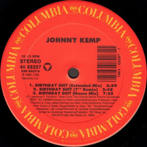 Johnny Kemp - Birthday Suit