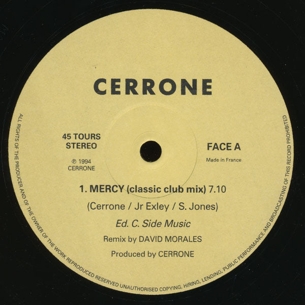 Cerrone - Mercy