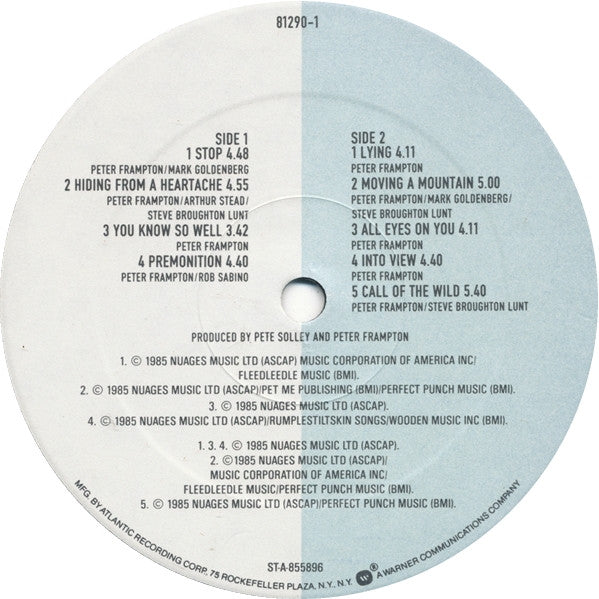 Peter Frampton - Premonition