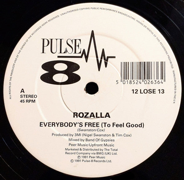 Rozalla - Everybody's Free (To Feel Good)