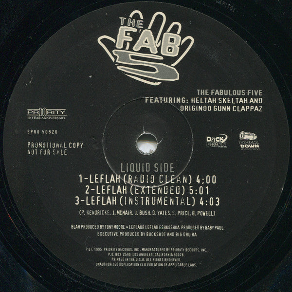 The Fabulous Five - Blah / Leflah