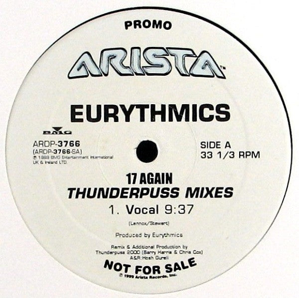 Eurythmics - 17 Again (Thunderpuss Mixes)