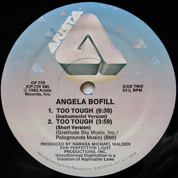 Angela Bofill - Too Tough