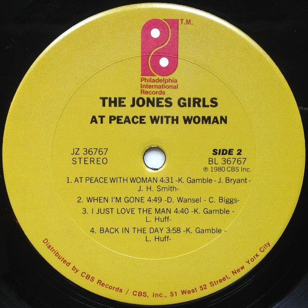 The Jones Girls - At Peace With Woman