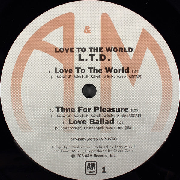 L.T.D. - Love To The World