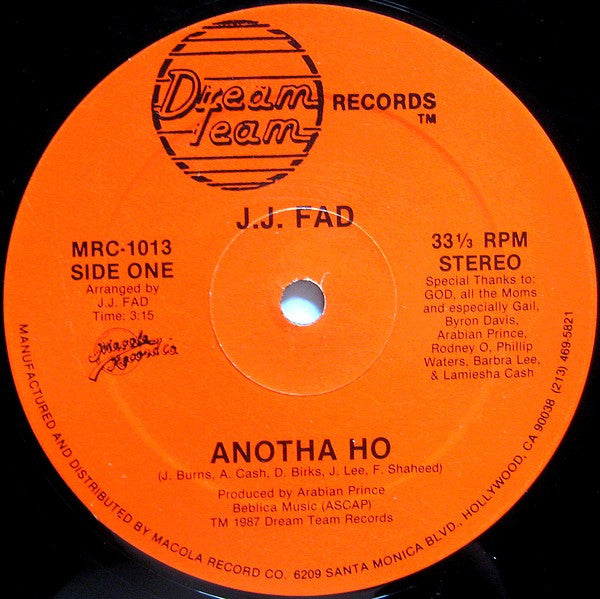 J.J. Fad - Anotha Ho