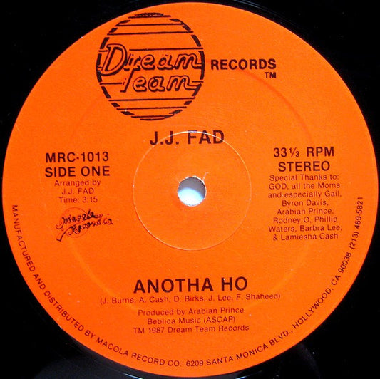 J.J. Fad - Anotha Ho