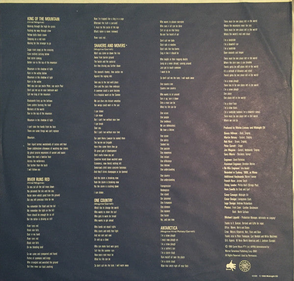 Midnight Oil - Blue Sky Mining [BLUE VINYL]