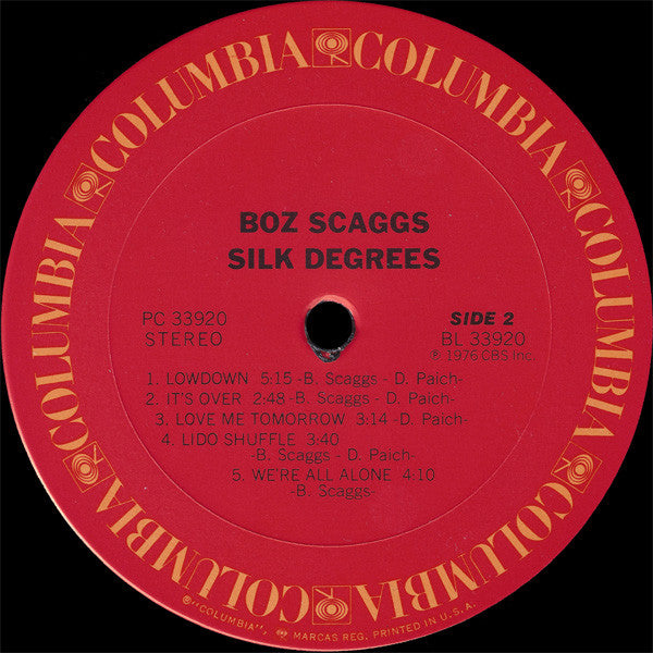 Boz Scaggs - Silk Degrees