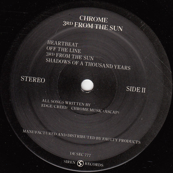 Chrome (8) - 3rd From The Sun