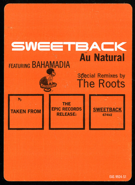 Sweetback - Au Natural