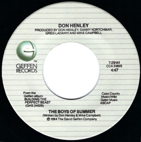 Don Henley - The Boys Of Summer