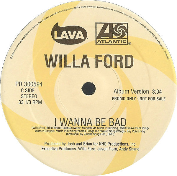 Willa Ford - I Wanna Be Bad