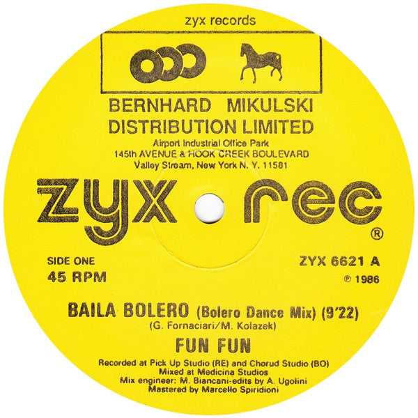 Fun Fun - Baila Bolero