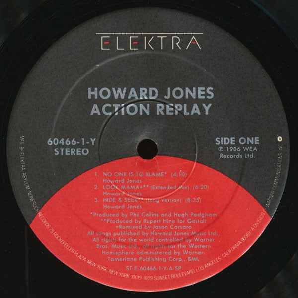 Howard Jones - Action Replay
