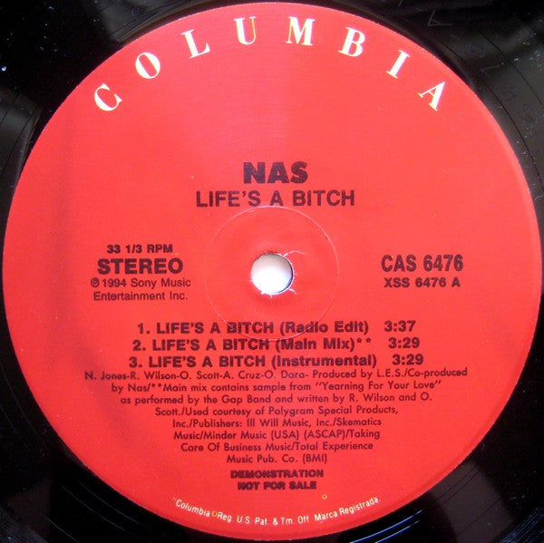 Nas - Life's A Bitch