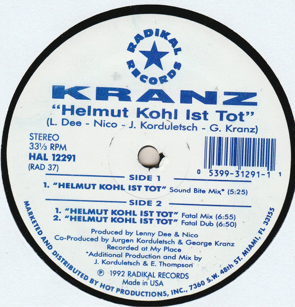 Kranz - Helmut Kohl Ist Tot