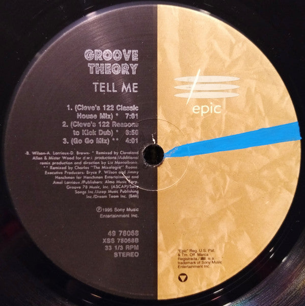 Groove Theory - Tell Me (The Remixes)