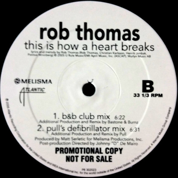 Rob Thomas - This Is How A Heart Breaks