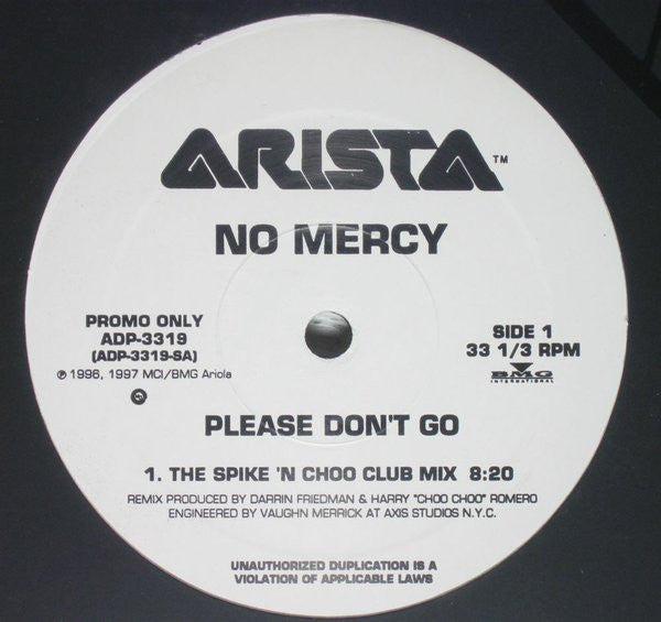 No Mercy - Please Don't Go
