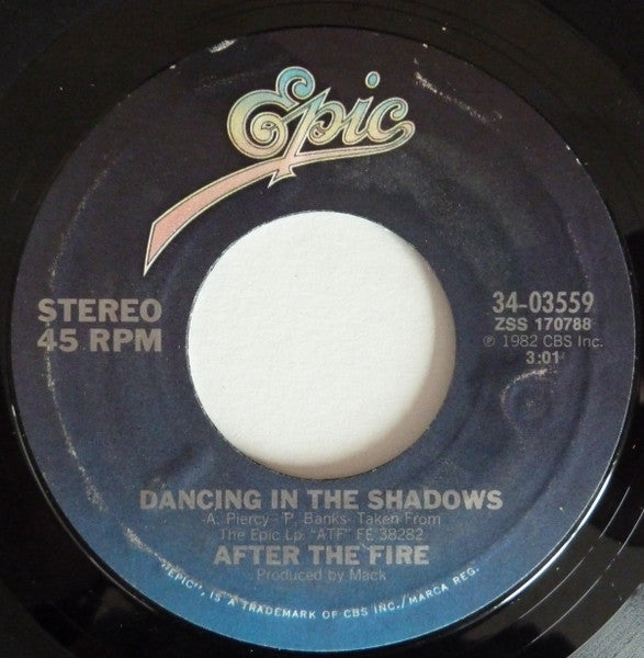 After The Fire - Der Kommissar / Dancing In The Shadows